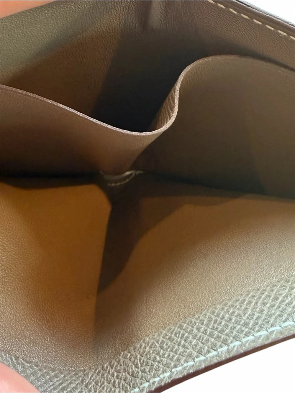 Hermes calfskin leather